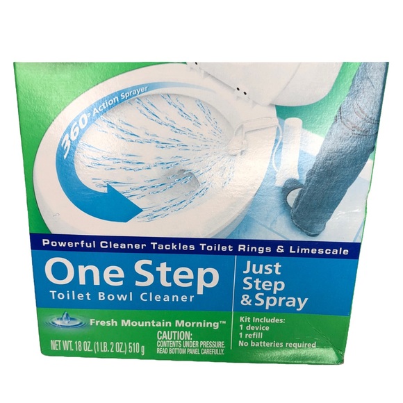 Scrubbing Bubbles Automatic One Step Toilet Bowl Cleaner Starter Kit + 1 Refill - Picture 2 of 8